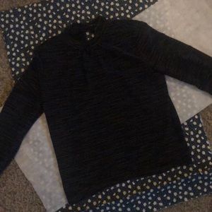 Glittery striped holographic shirt